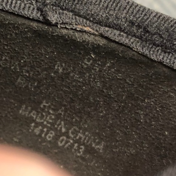 FINAL PRICE:  Red and Black Nine West Loafers - Picture 6 of 6